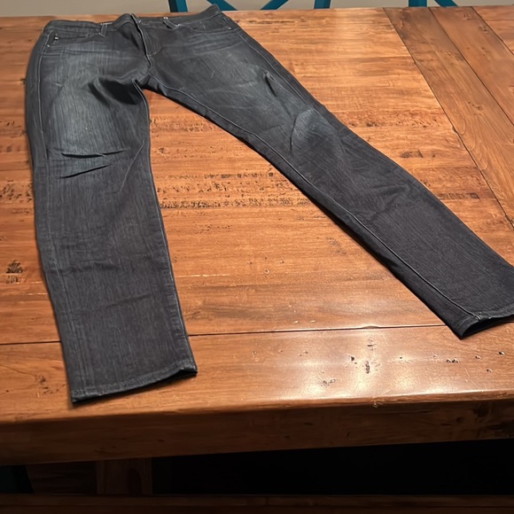 Adriano Goldschmeid The Farrah Skinny dark blue jeans - Picture 4 of 6